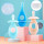 Soft Transparent Silicone Finger Toothbrush for Baby